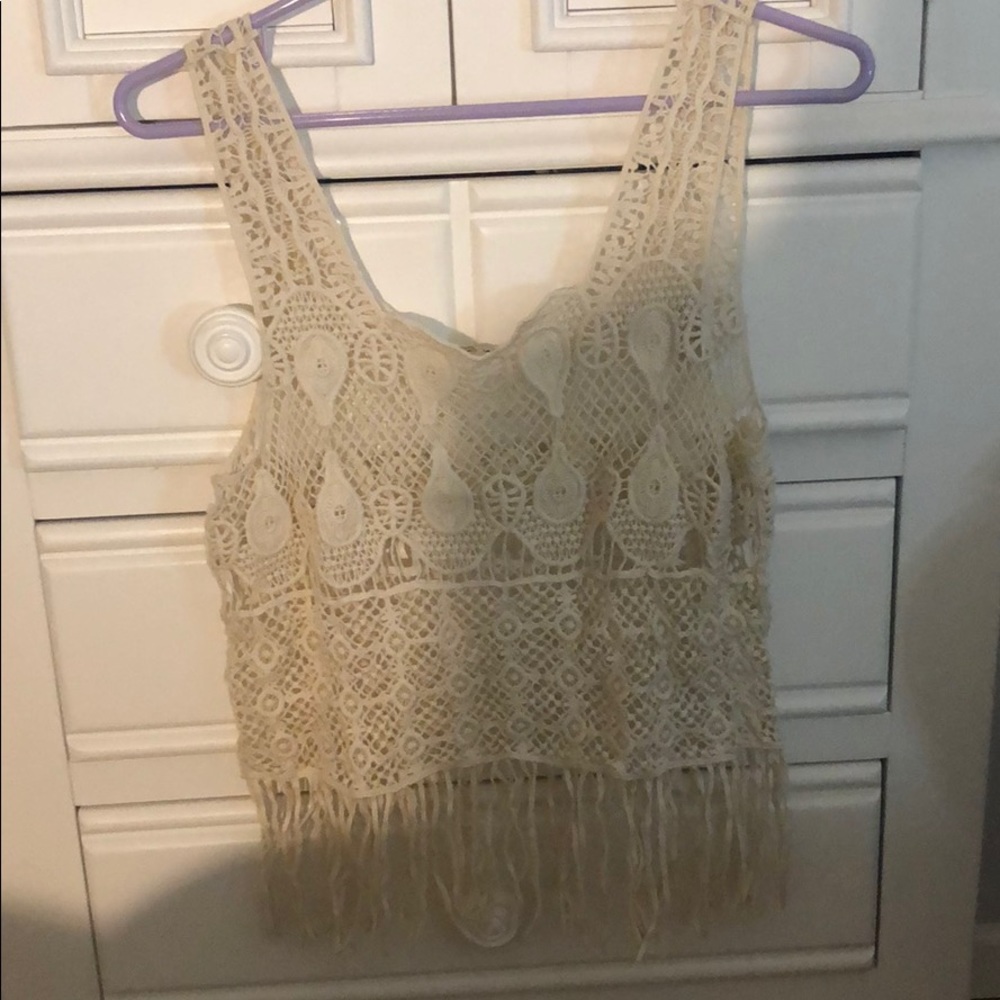 Boho Lace Tank Top
